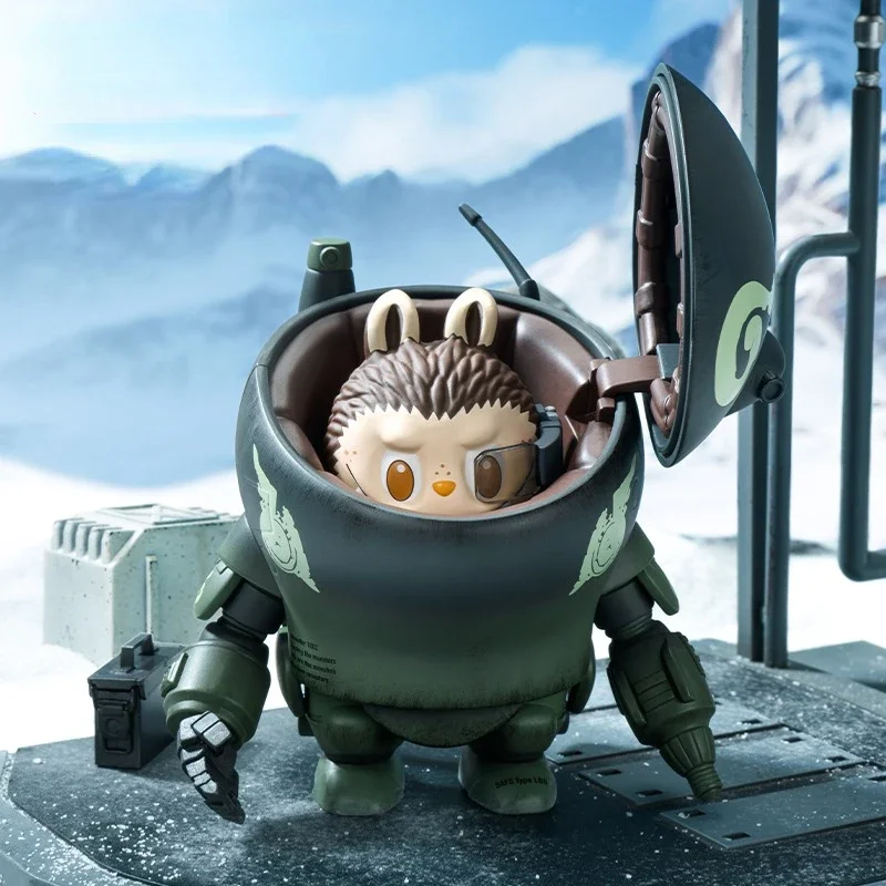 POP MART Labubu The Monsters x Kow Yokoyama Ma.K. Серия Аниме Фигурка Угадай Сумка Орнамент Фигурки