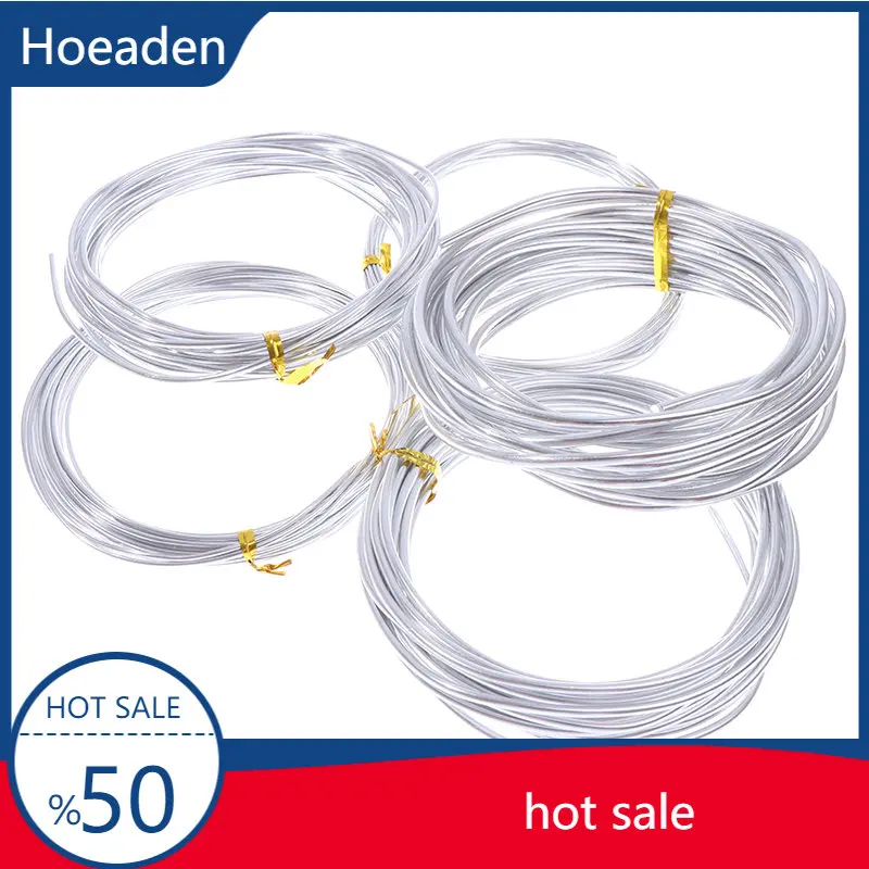 

Bonsai Wires Anodized Aluminum Bonsai Training Wire Total 16.5 Feet (Silver)