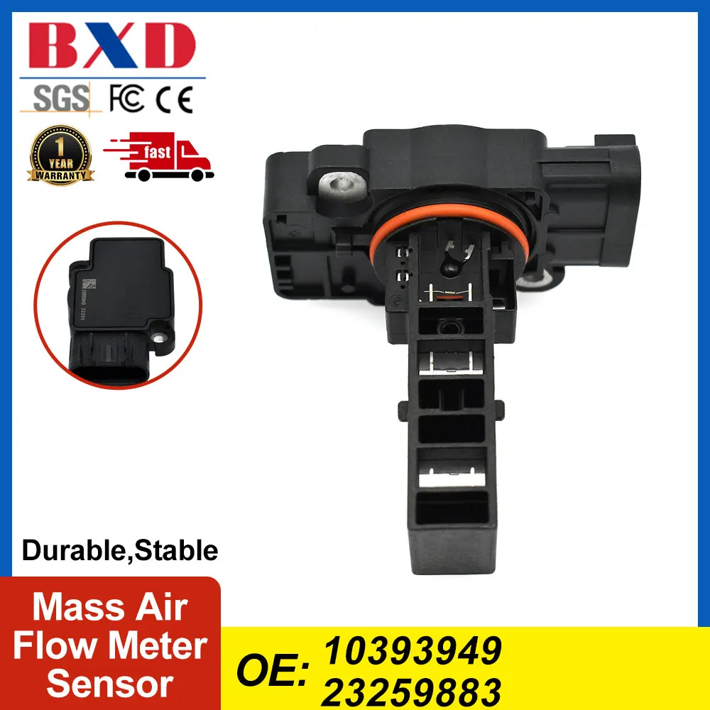 

Датчик массового расхода воздуха MAF 10393949 23259883 Для Chevrolet Express 2500 3500 4500 Silverado, GMC Savana Sierra