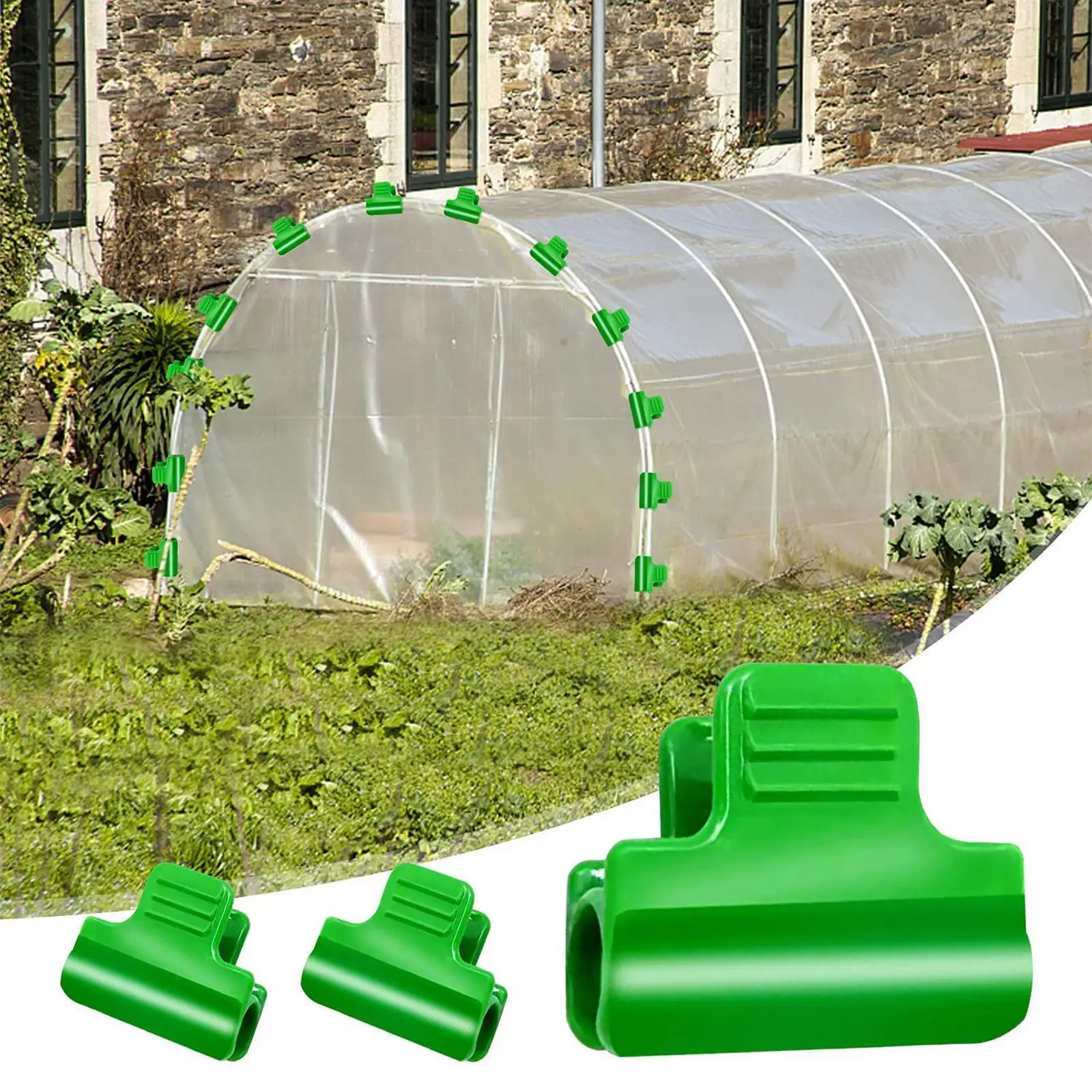 

Plastic Plant Clips Supports Connects Reusable Grafting Fixing Tool Gardening Supplies For Vegetable Tomato H5m5