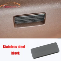 stainless steel car copilot glove box handle bowl patch cover frame for great wall cannon gwm poer ute 2021 2022 accessories