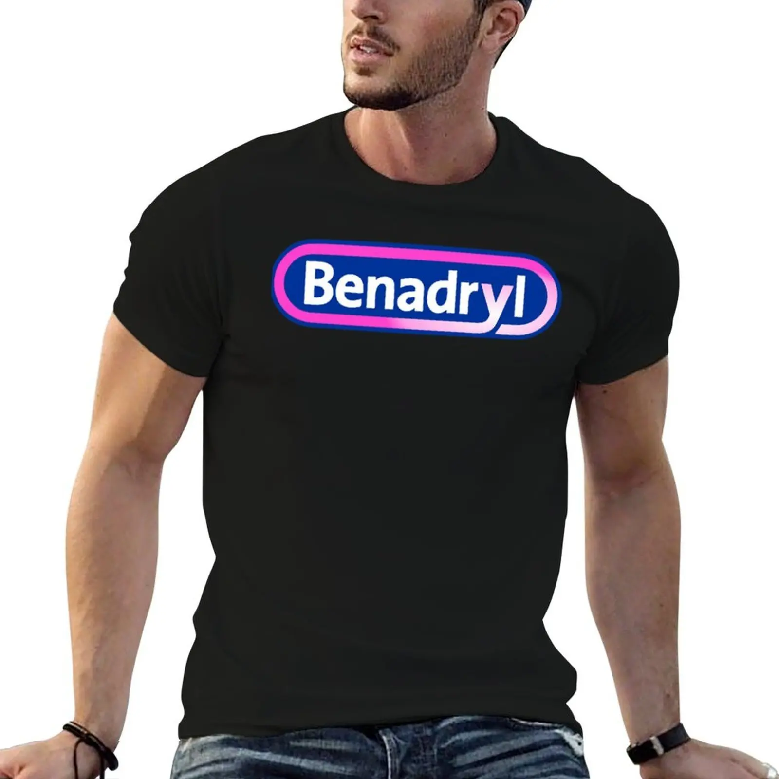 Фото Очаровательная футболка Benadryl для отдыха на природе №1