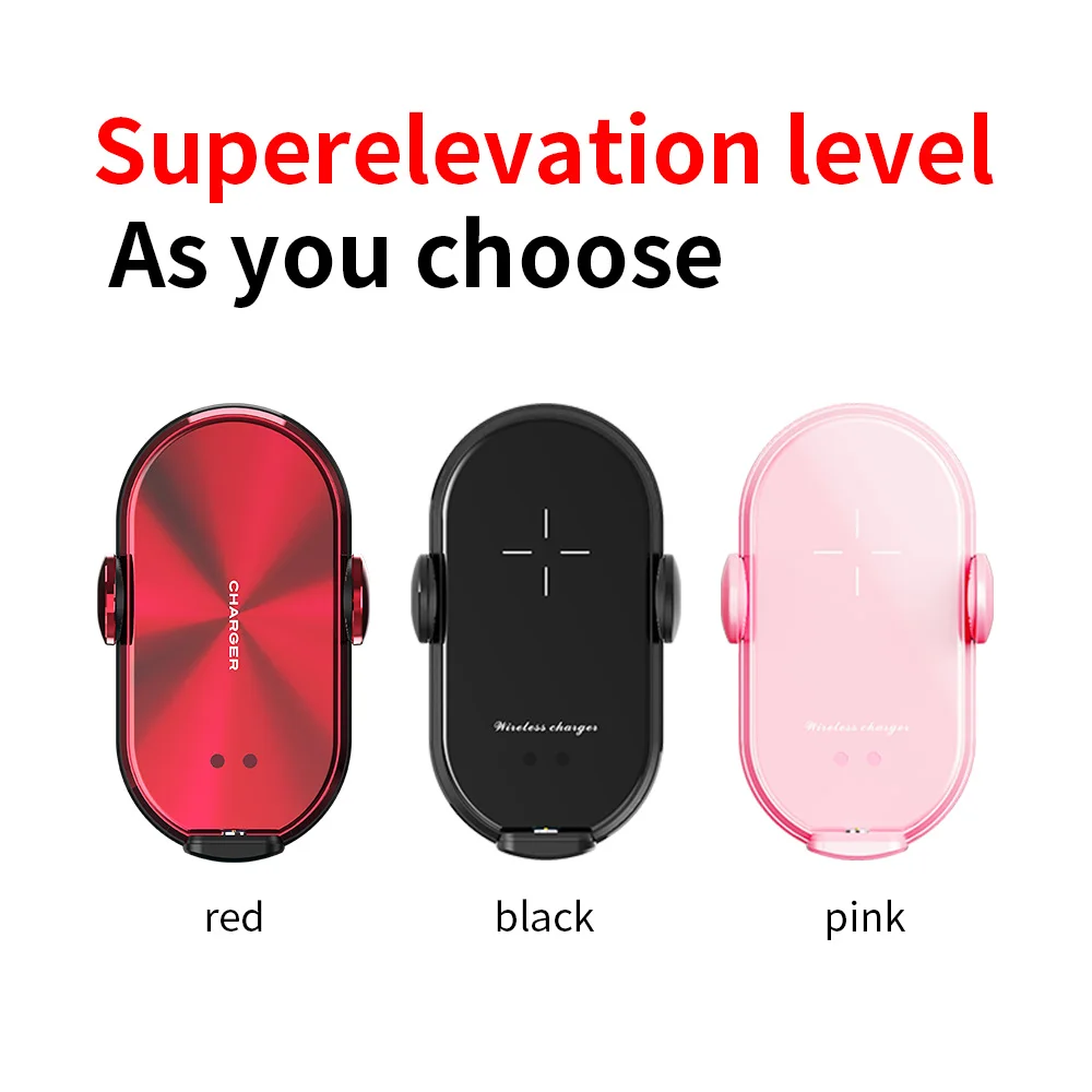 

Qi Car Phone Holder Wireless Charger Car Mount Intelligent Infrared for Air Vent Mount Car Charger Wireless ForiPhone Xiaomi