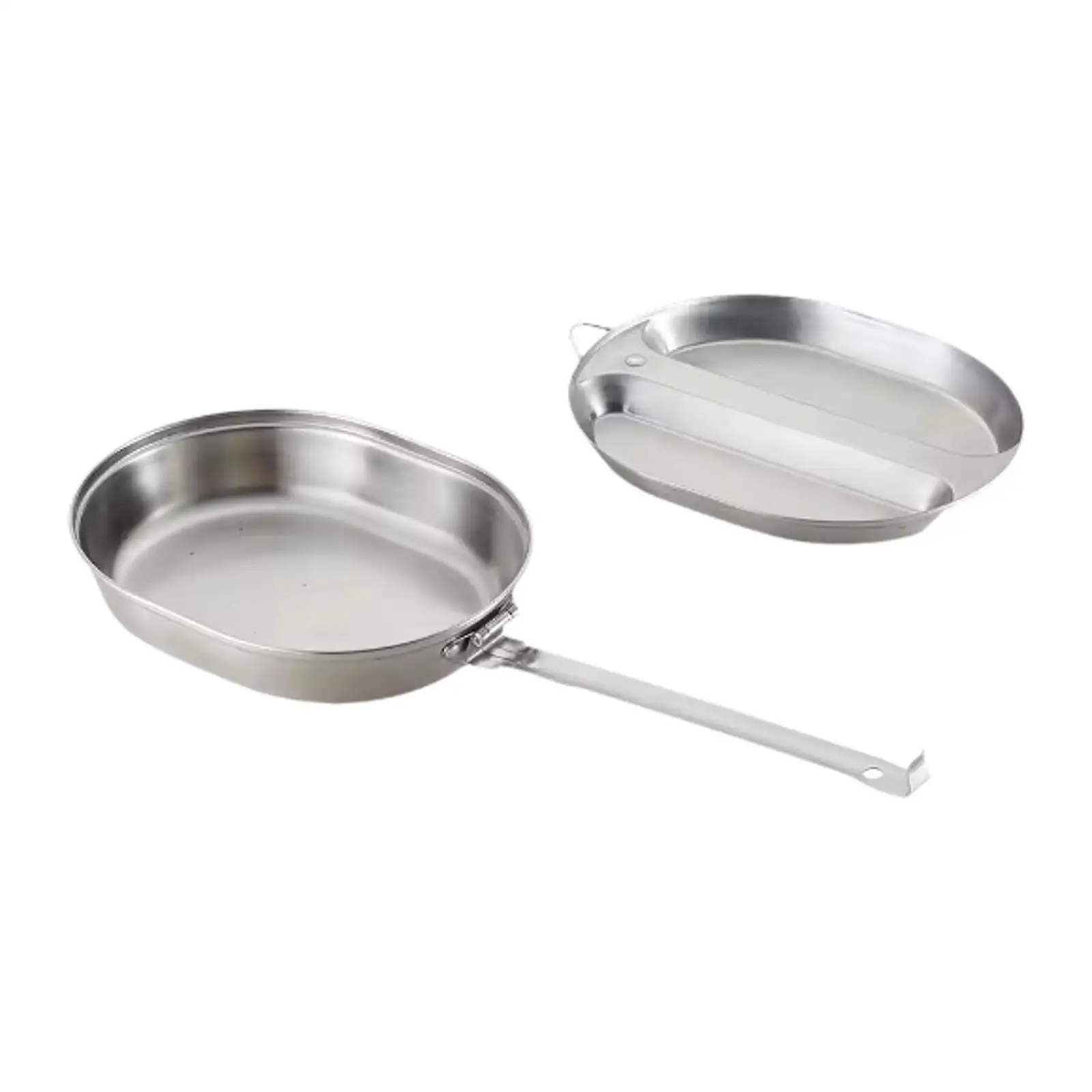 Многофункциональный Ланч-бокс Из Нержавеющей Стали Герметичный Прямоугольный