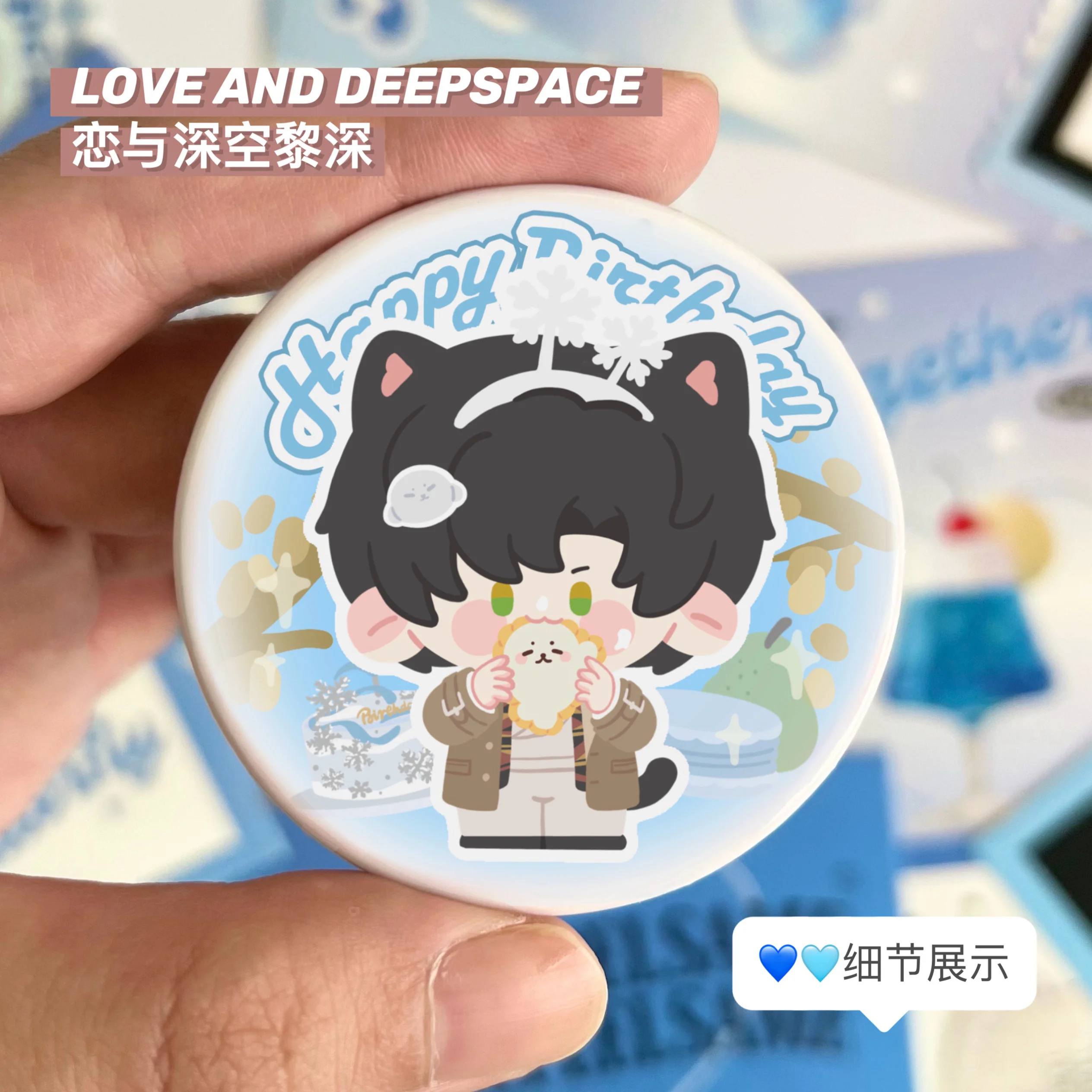 Аниме Любовь и глубокое пространство зайне Косплей акриловый стоячий Знак