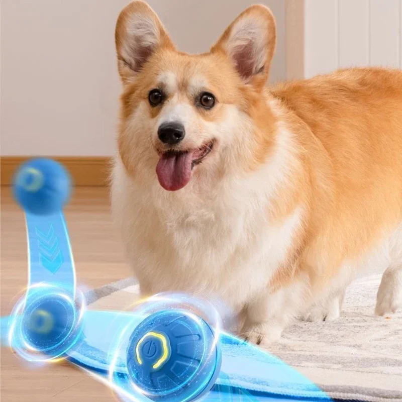 Умный игрушечный мяч для собак Электронная Интерактивная игрушка домашних