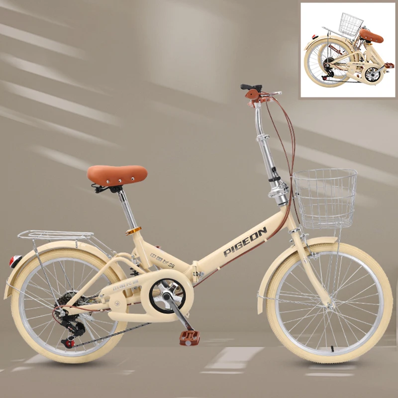 Bicicleta de carretera Plegable para niños y mujeres, Bicicleta de carretera de...
