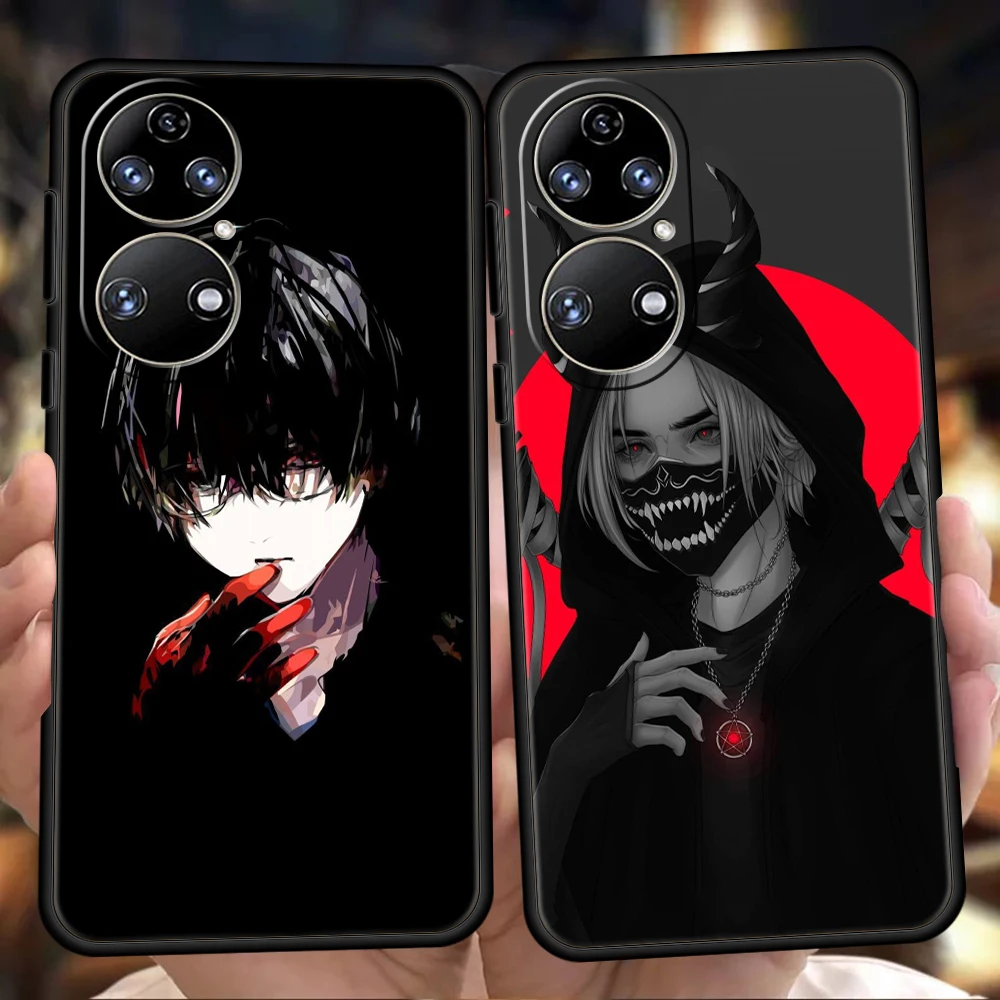 

Аниме Чехол Devil Bad Boy для телефона Huawei P20 P30 P50 Pro P20 P30 P40 Lite Y6 Y7 Y9 Y7A Y6P Y9S 2019 P Smart Z 2021, мягкий чехол