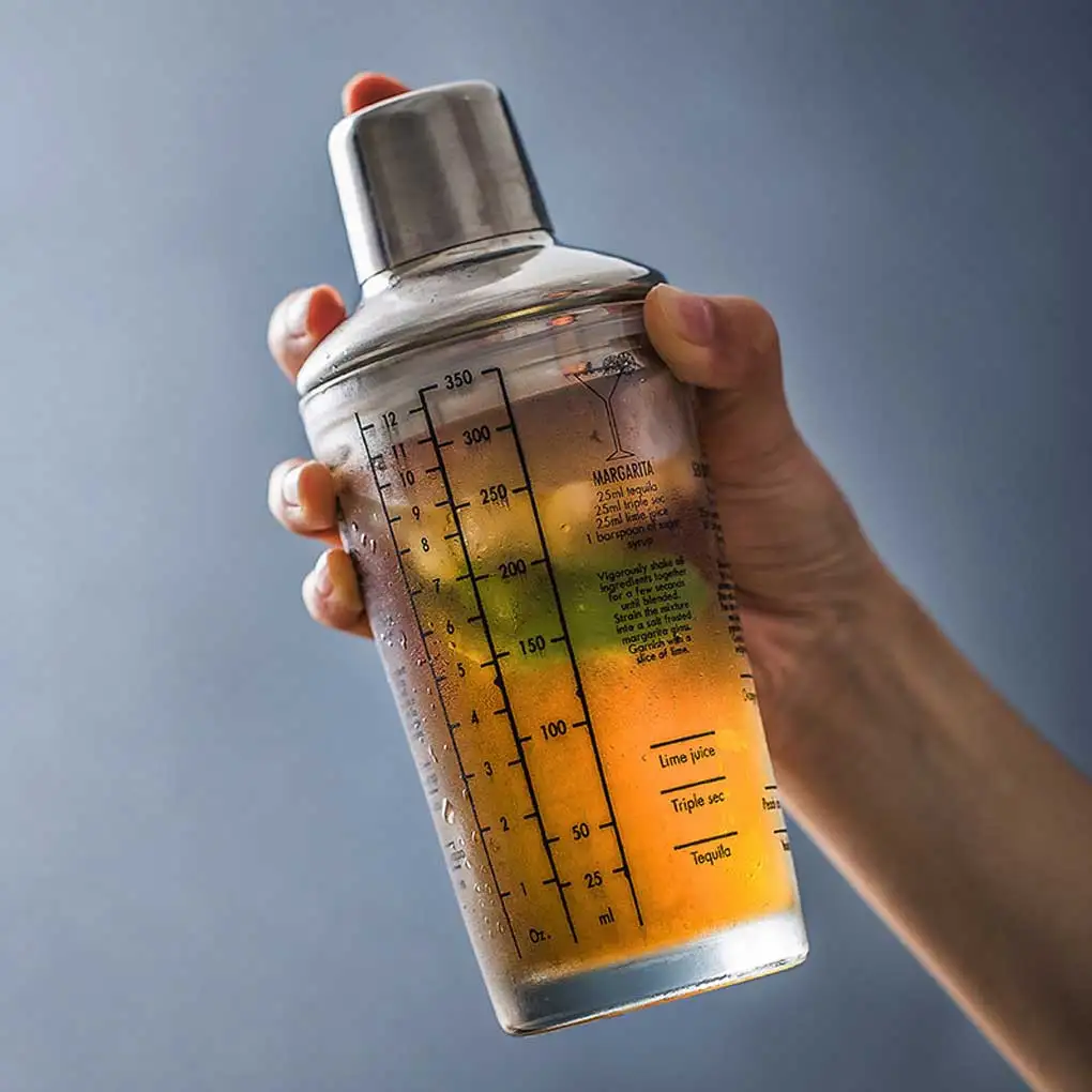 

Вибрирующая бутылка для вина со шкалой, прозрачный Миксер для напитков, аксессуары для бара, ночного клуба