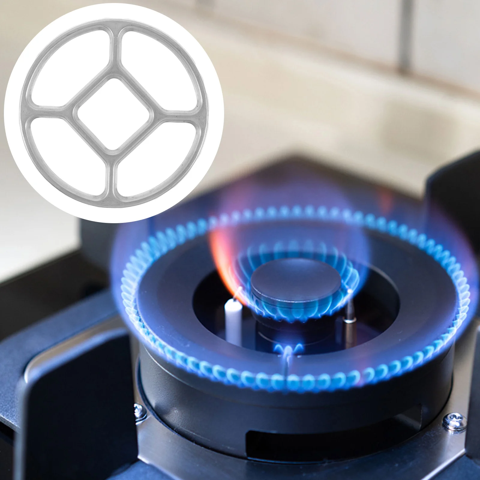 Вспомогательная опора для небольших держателей кастрюль стойка газовой плиты