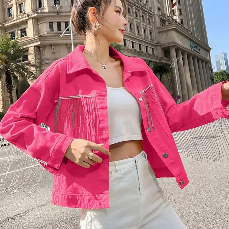 Женское джинсовое пальто Yipn.igacoyou