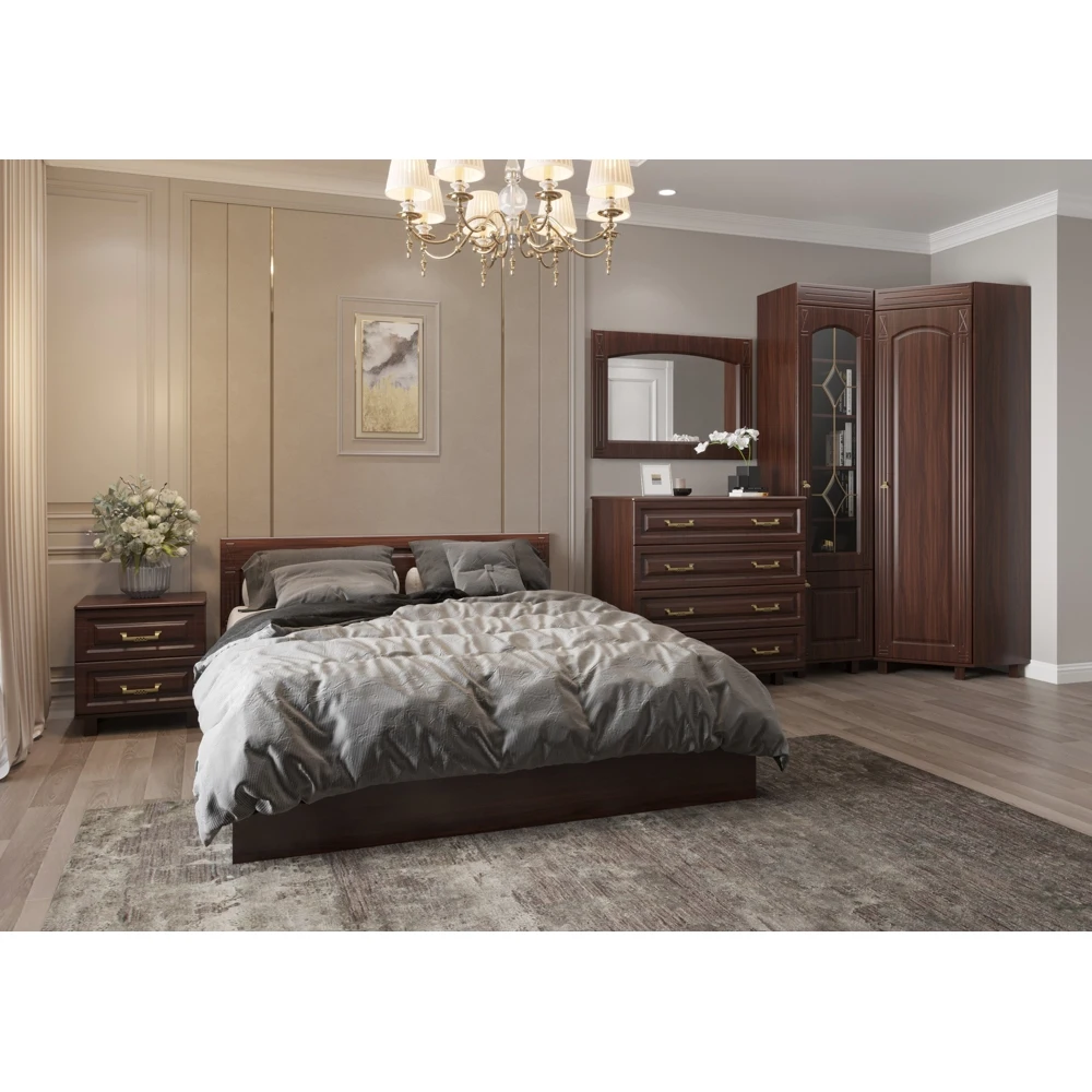 Шкаф угловой Compass Элизабет ЭМ-1 левый |