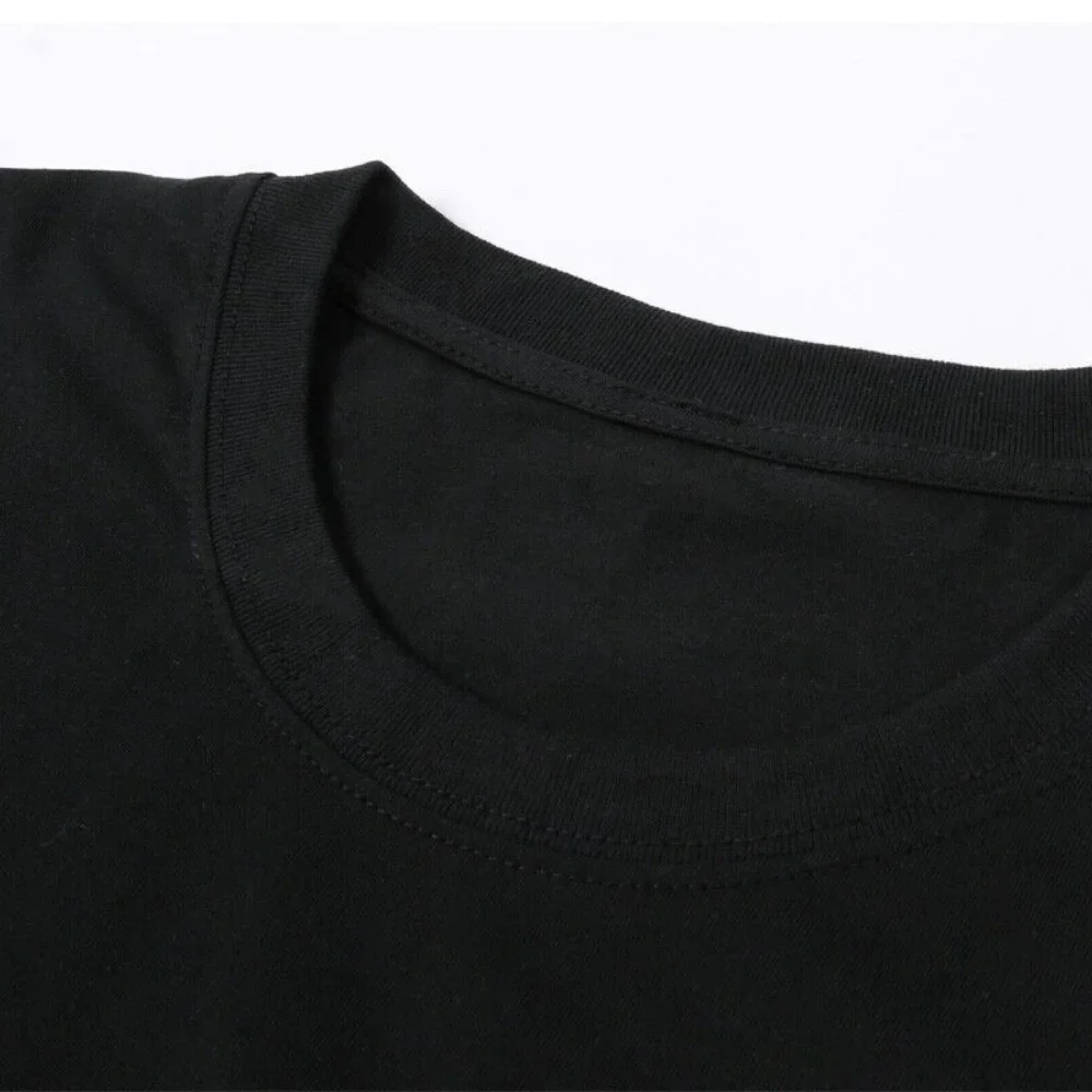 2024 Hot Sale Summer 100% Hip Hop Cotton Black Ralphs Bear T Shirt Men Short Sleeves Cool Tee Streetwear Lauren T-shirt