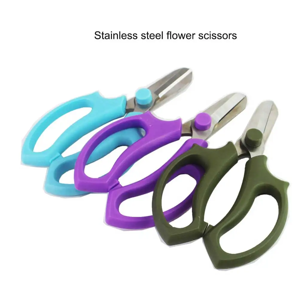 

Scissors Plastic Shears Leaf Removing Burrs Cut Tools Plants Device