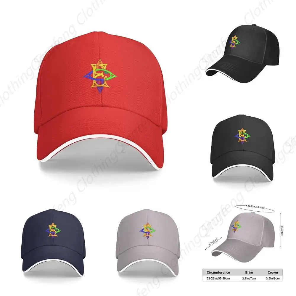 Звездная бейсболка модные мужские и женские бейсболки моющиеся регулируемые