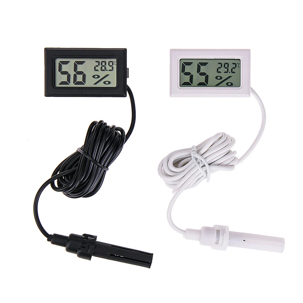 

Egg Incubator Lcd Temperature Mini Digital Humidity Meter Thermometer Hygrometer Sensor for Refrige Aquarium Monitoring Display