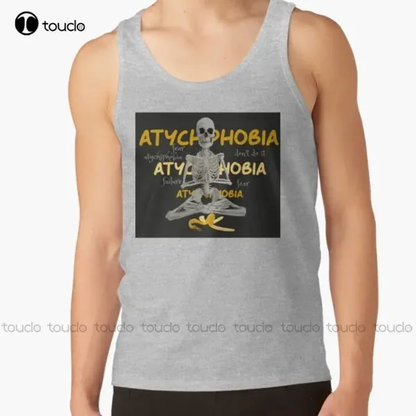 Atychiphobia Fear Of Failure Classic T-Shirt Shirts For Women Custom Aldult Teen Unisex Digital Printing Tee Gift