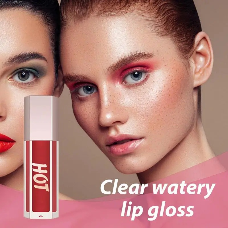 

Lipstick Lip Gloss 8 Colors Non Sticky Lip Oil Gloss Jelly Velvet Matte Glossy Lipsticks Moisturizer Lip Tint Lip Plumper