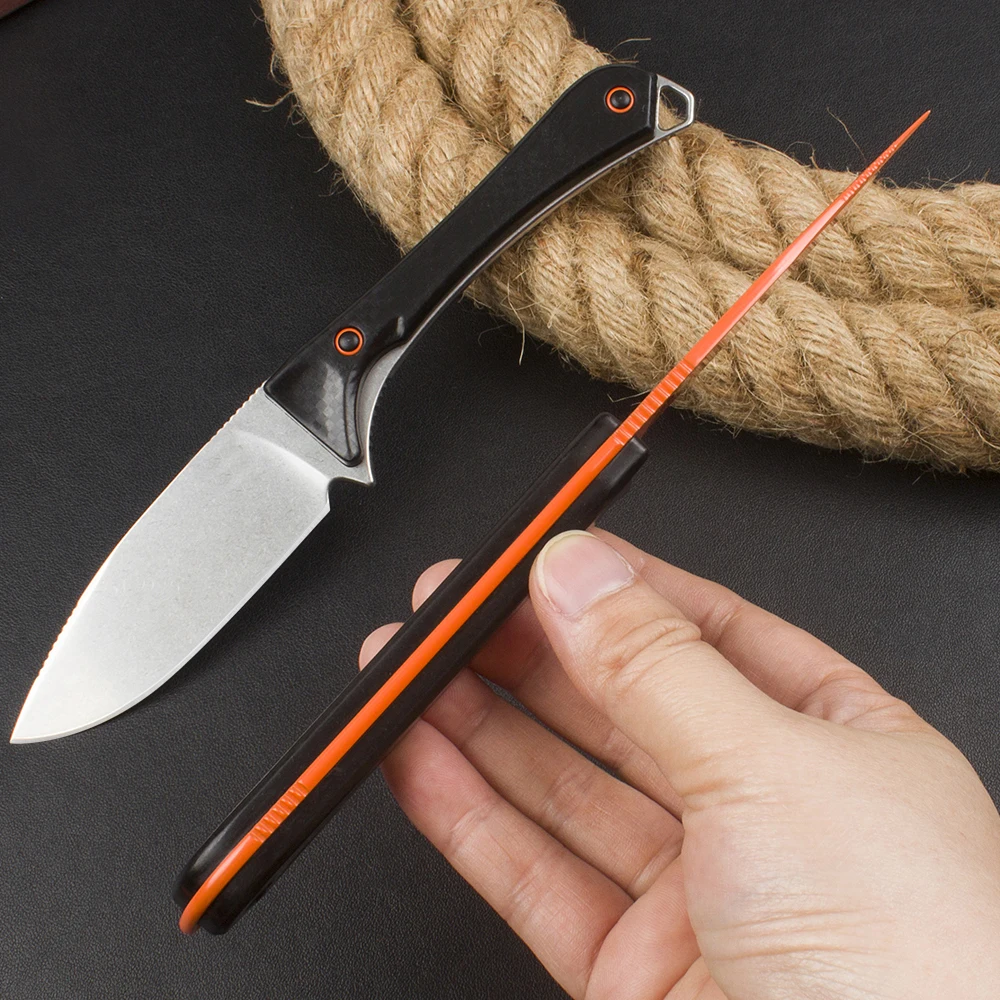 Прямые ножи BM 15201 высота фиксированное лезвие с ножнами выживание на природе