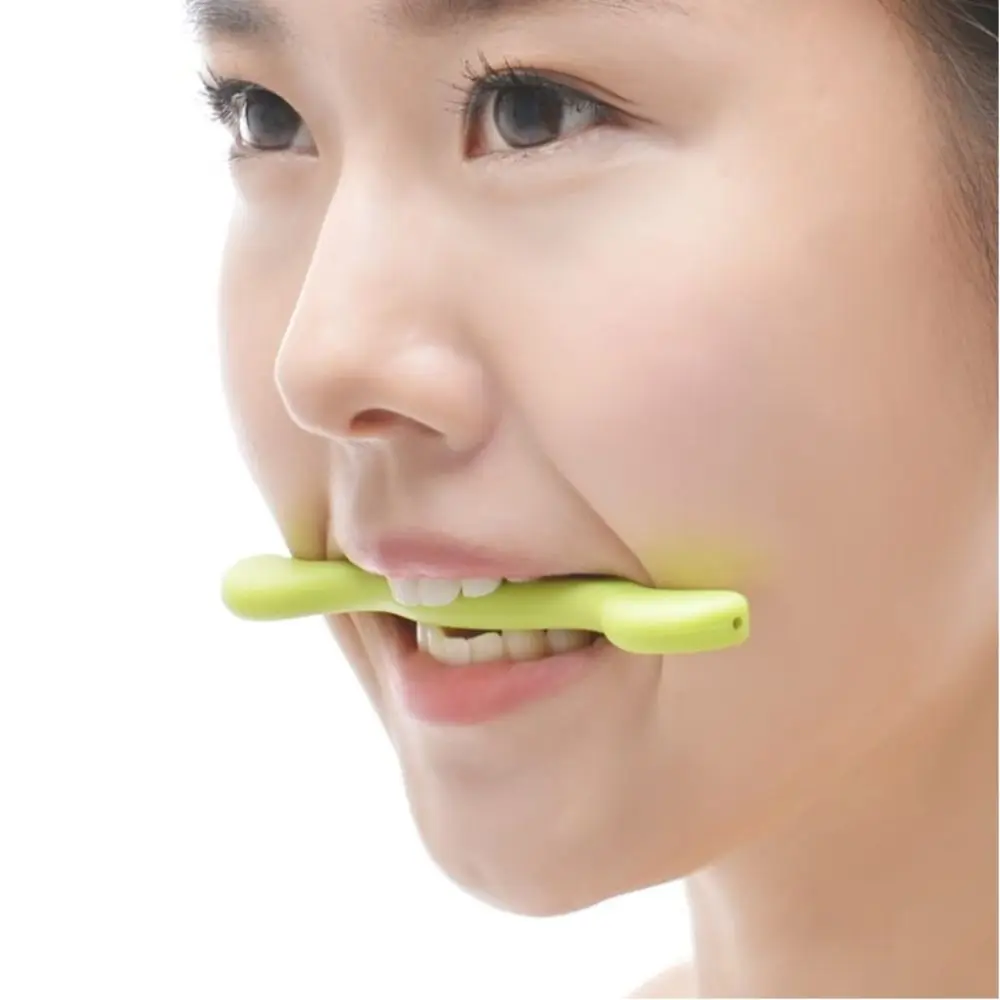 

Portable Smile Training Beauty Tool Silicone Muscles Stretching Lifting Facial Exerciser Facial Line Corrector 3 Color