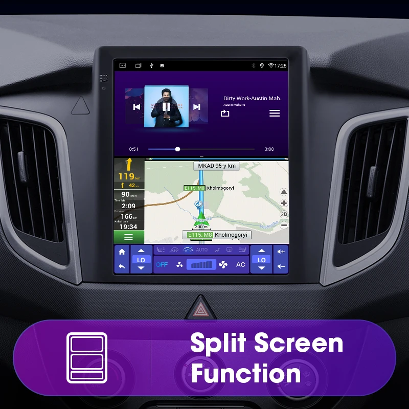 Автомагнитола JMCQ 2 Din Android 11 для Hyundai Creta ix25 2016-2018 мультимедийный видеоплеер