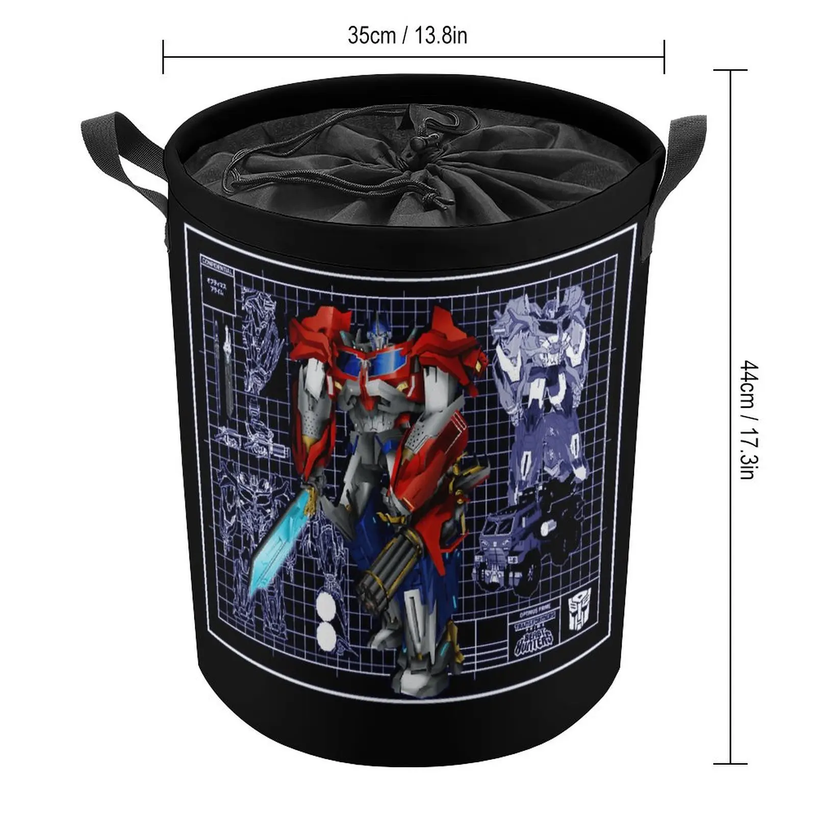 Симпатичная корзина для белья с ручкой обеих сторон складываемые полотенца Orga