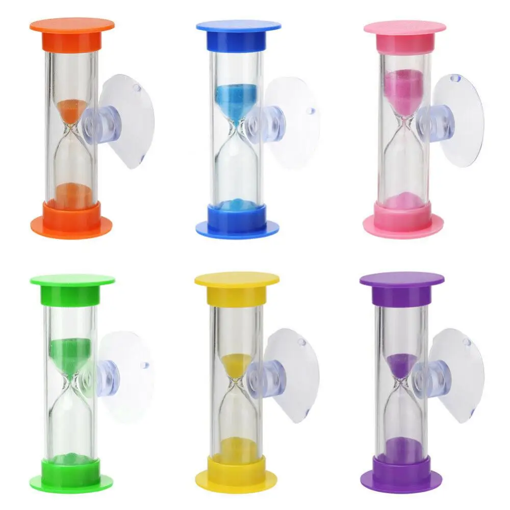 

2/3 Minutes Sandglass Timer Hourglass Sand Clock Timers Sand Timer Shower Timer Tooth Brushing Timer Children Home Decors