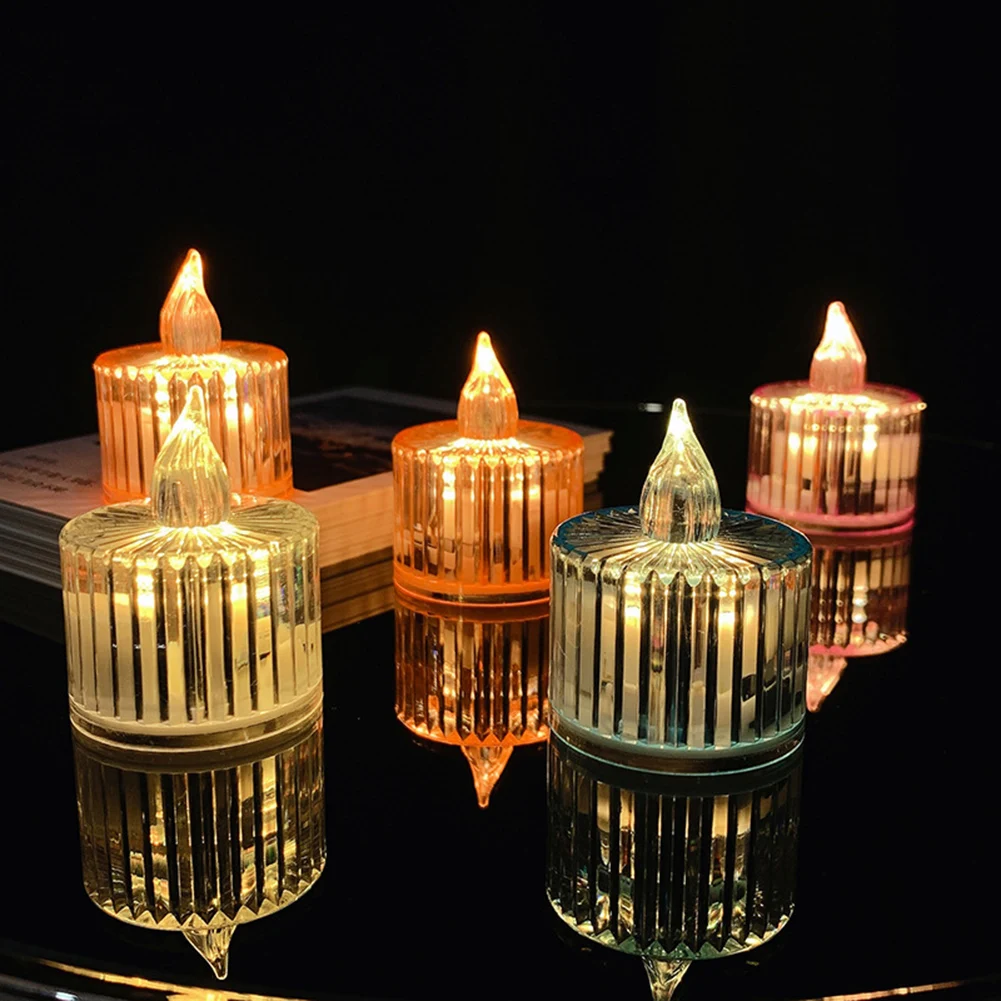

24pcs LED Tea Lights Candles Battery Operated Creative Flameless Led Candle Light Christmas Party Wedding Decortation Lighting
