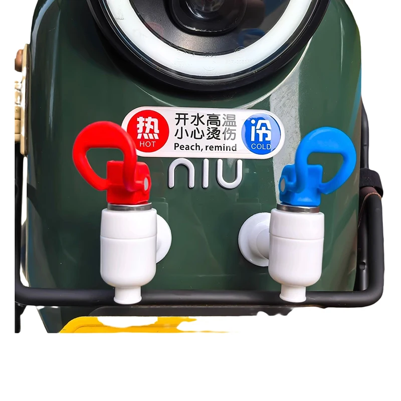 3 шт. забавный диспенсер для воды в форме автомобиля наклейка на хвост знаки