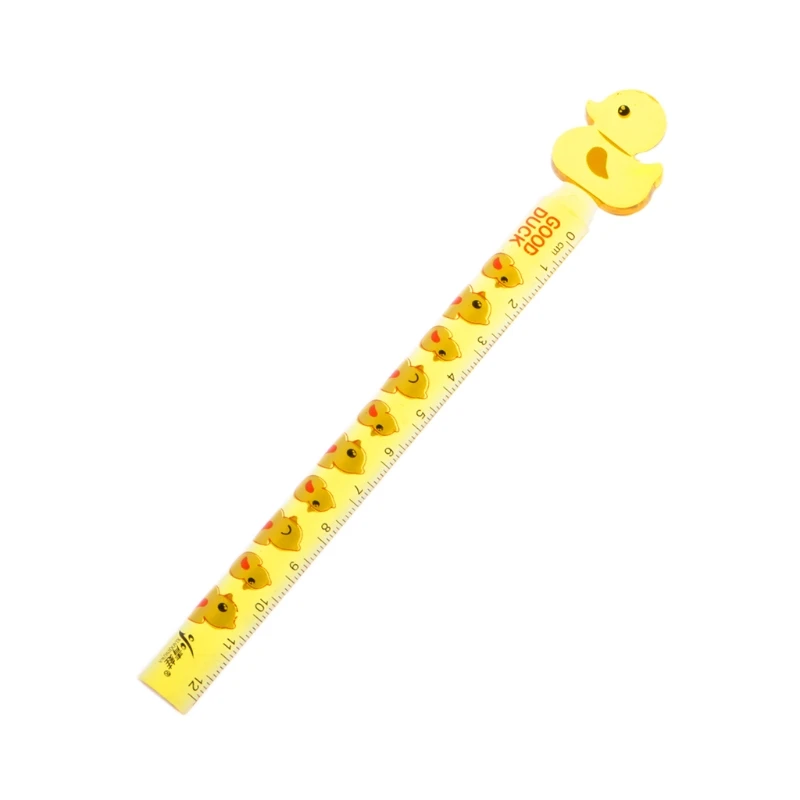 

Cute Duck Plastic Straight Ruler Measuring Tool Stationery Office School Supply