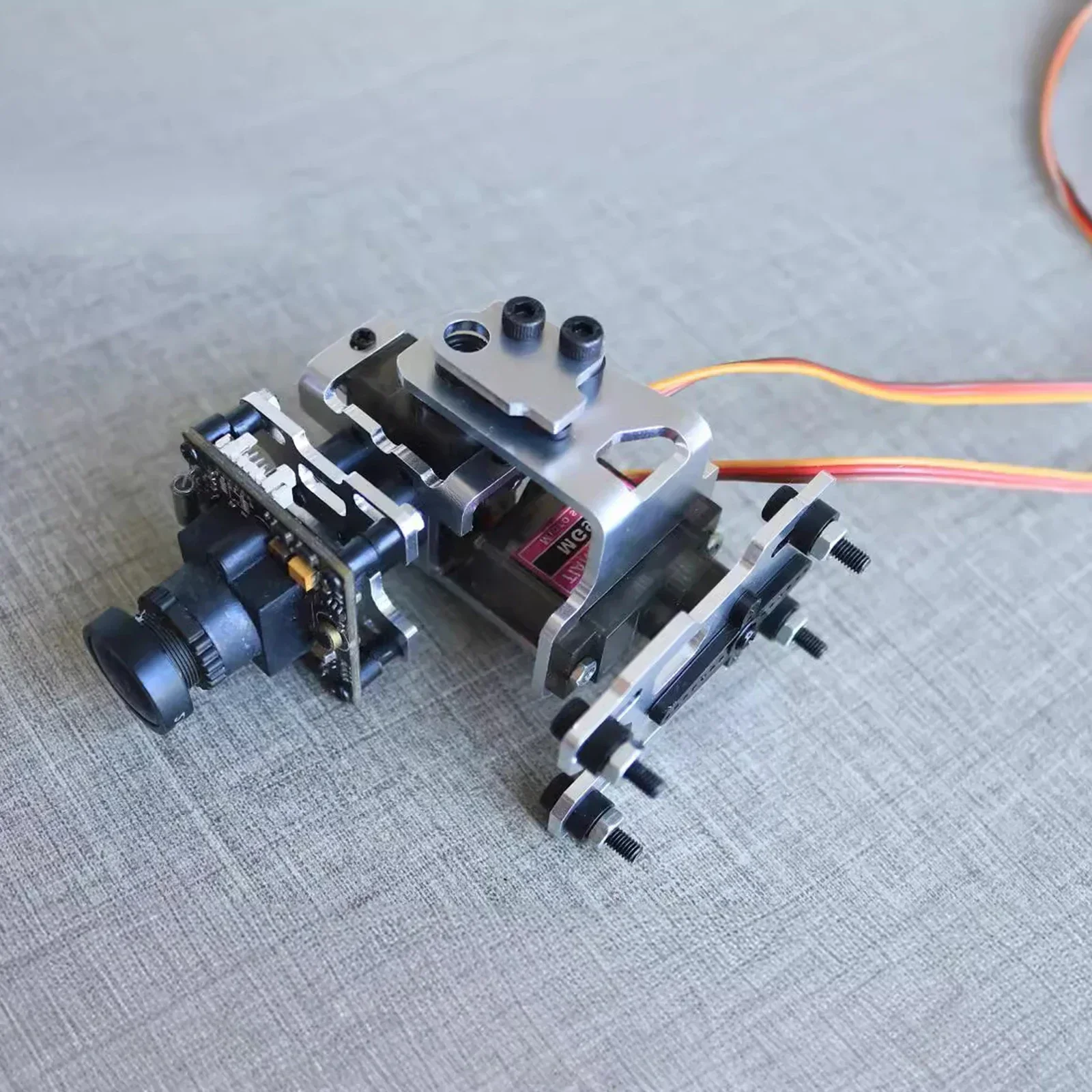 Подвес FPV Gimbal для дрона с 2 металлическими сервоприводами