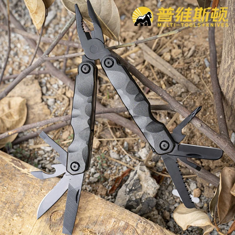 

Stainless Steel Multi-Functional Tool Clamp Outdoor Folding Knife & Pliers Portable Combination Multifunction Pliers