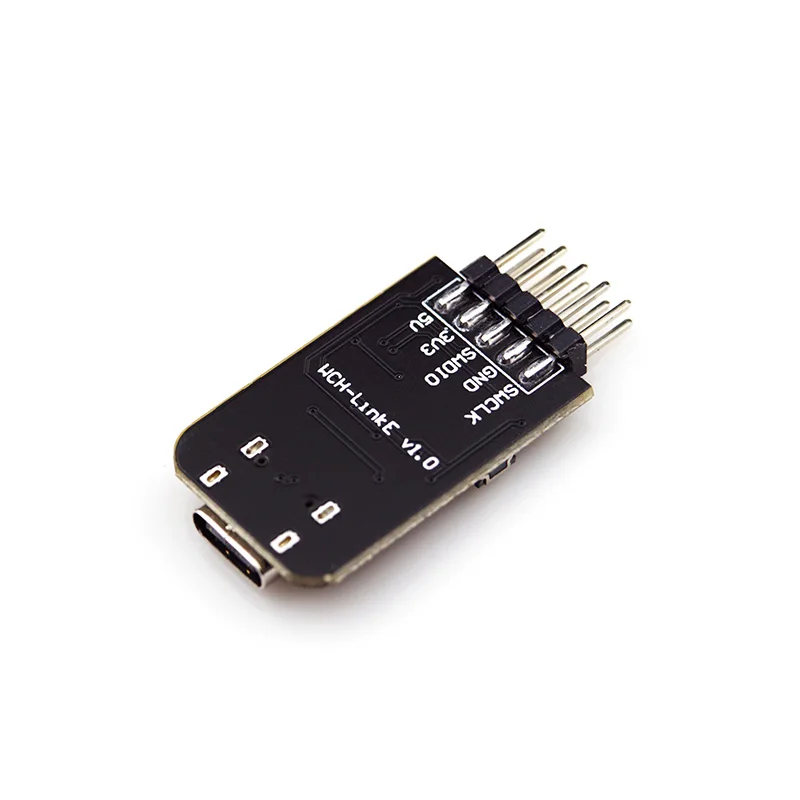 Фото Программатор WCH-LinkE Debugger Downloader RISC-V TYPE-C USB-интерфейс Поддержка SWD/последовательного порта Поддержка всех микроконтроллеров WCH №4