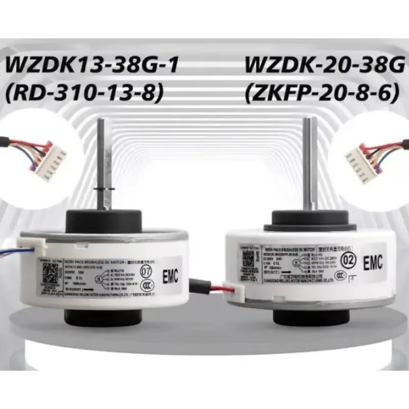 Фото Вентилятор постоянного тока WZ-ForNew WZDK13-38G-3 ZYTM93-3100016A SIC-37CVJ-F113-1 WZDK20-38G-1 SIC-37CVL-F120-1 ZKFR-20-8-6 WZDK13-38G-1 (RD-310-13) №1