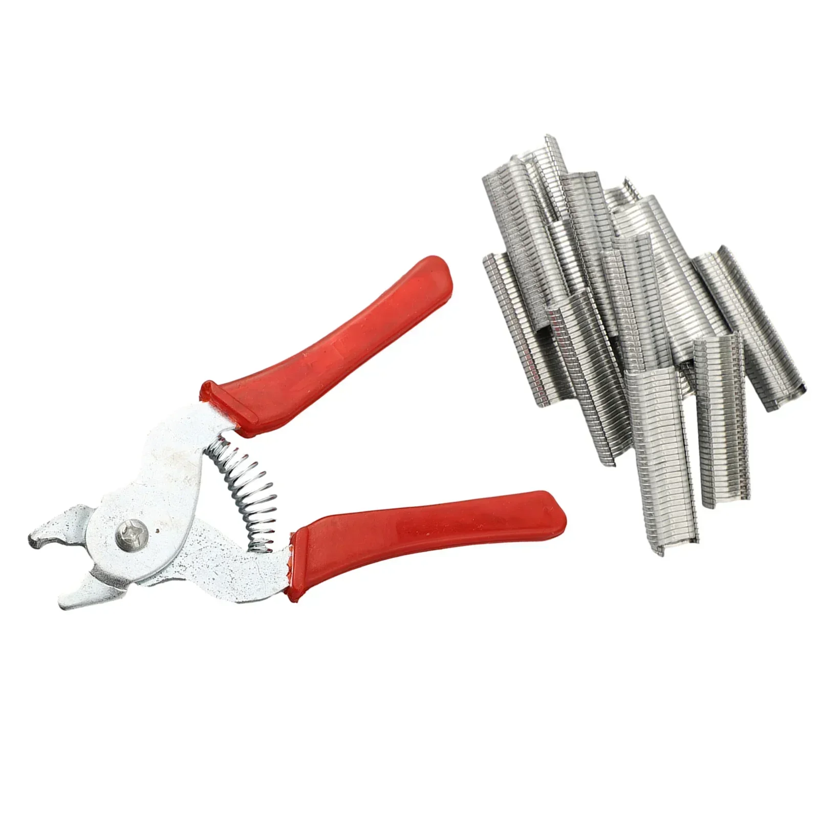 Плоскогубцы для свиных колец 600 шт. M зажимы скобы клетка куриной сетки