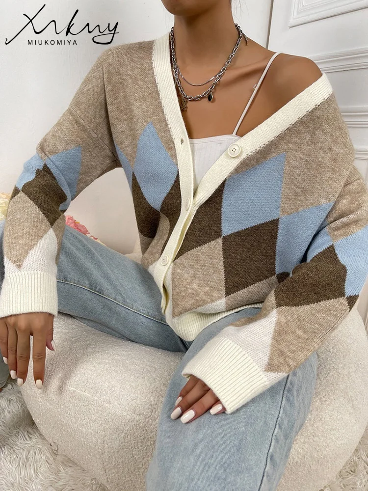 Женский вязаный кардиган с V-образным вырезом зеленый свитер без рукавов теплый