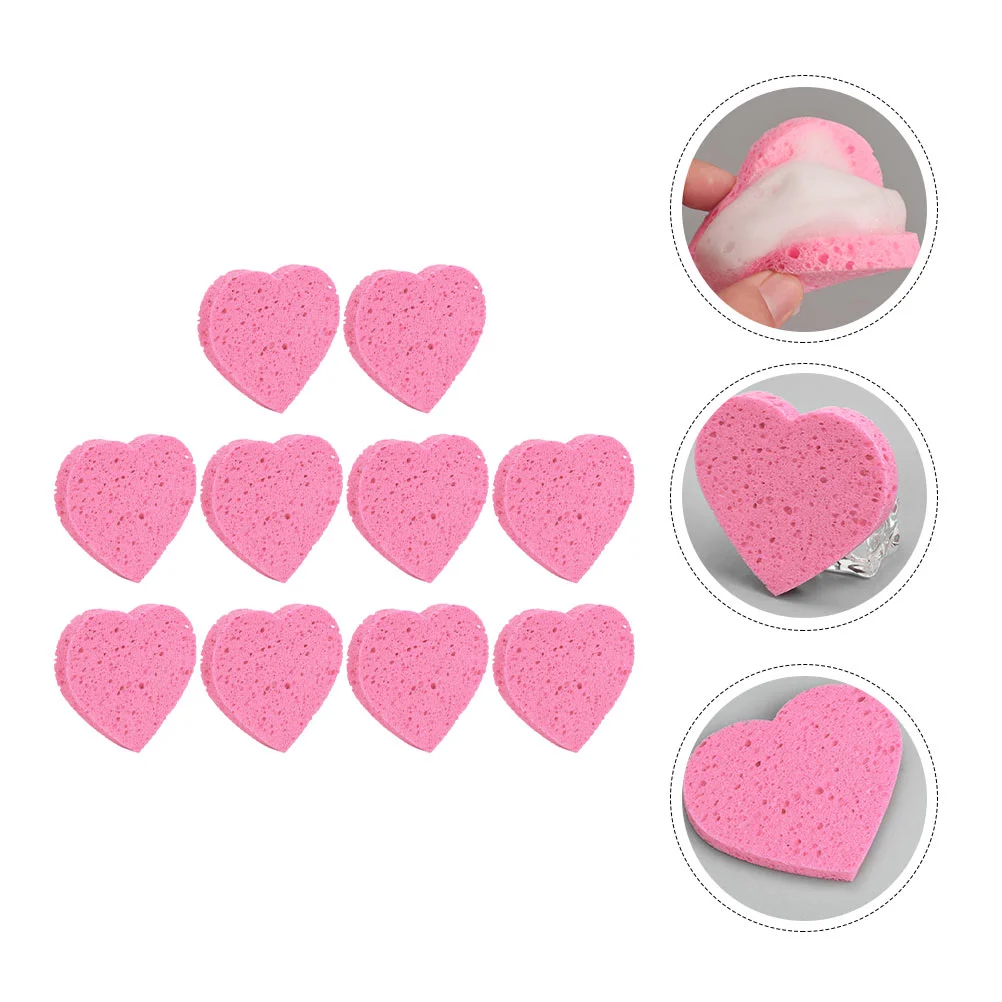 

30 Pcs Makeup Cleaning Sponge Pad Exfoliating Face Blending Sponges Seaweed Cleansing Facial Puff Blender