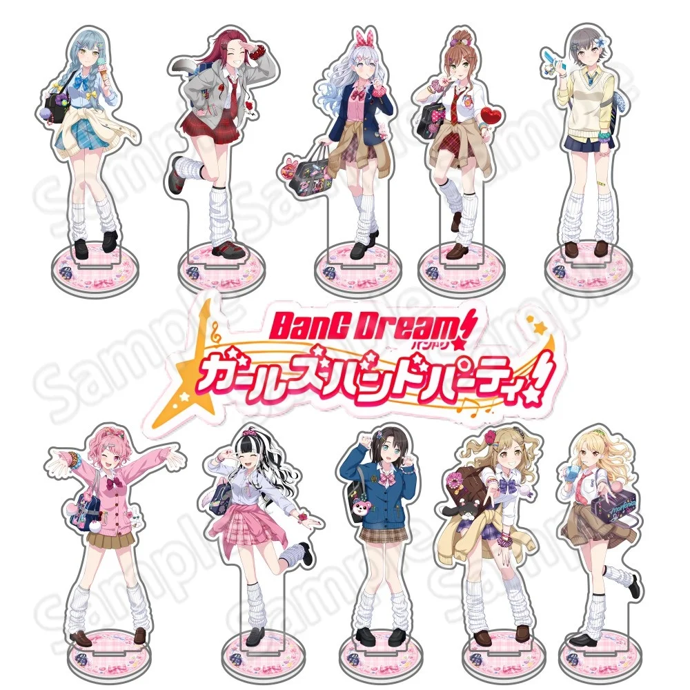 Фото ГОРЯЧАЯ НОВИНКА! BanG Dream! Лимитированная акриловая фигурка-брелок «Летний подсолнух в белом платье» 15 см, настольное украшение, коллекция для фанатов №1