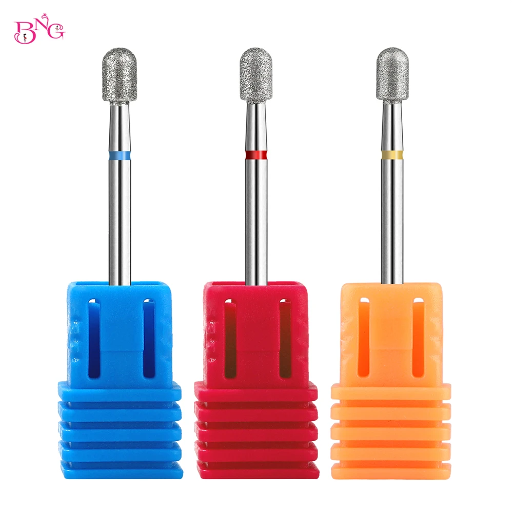 Сверла для ногтей электрической фрезы маникюра алмазный резак русские