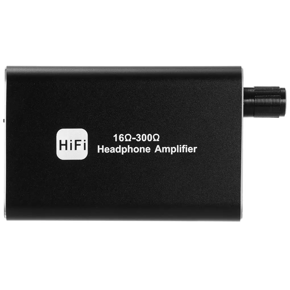 

Portable Headphone Amplifier 3 5mm Audio AMP Adjustable Equipment