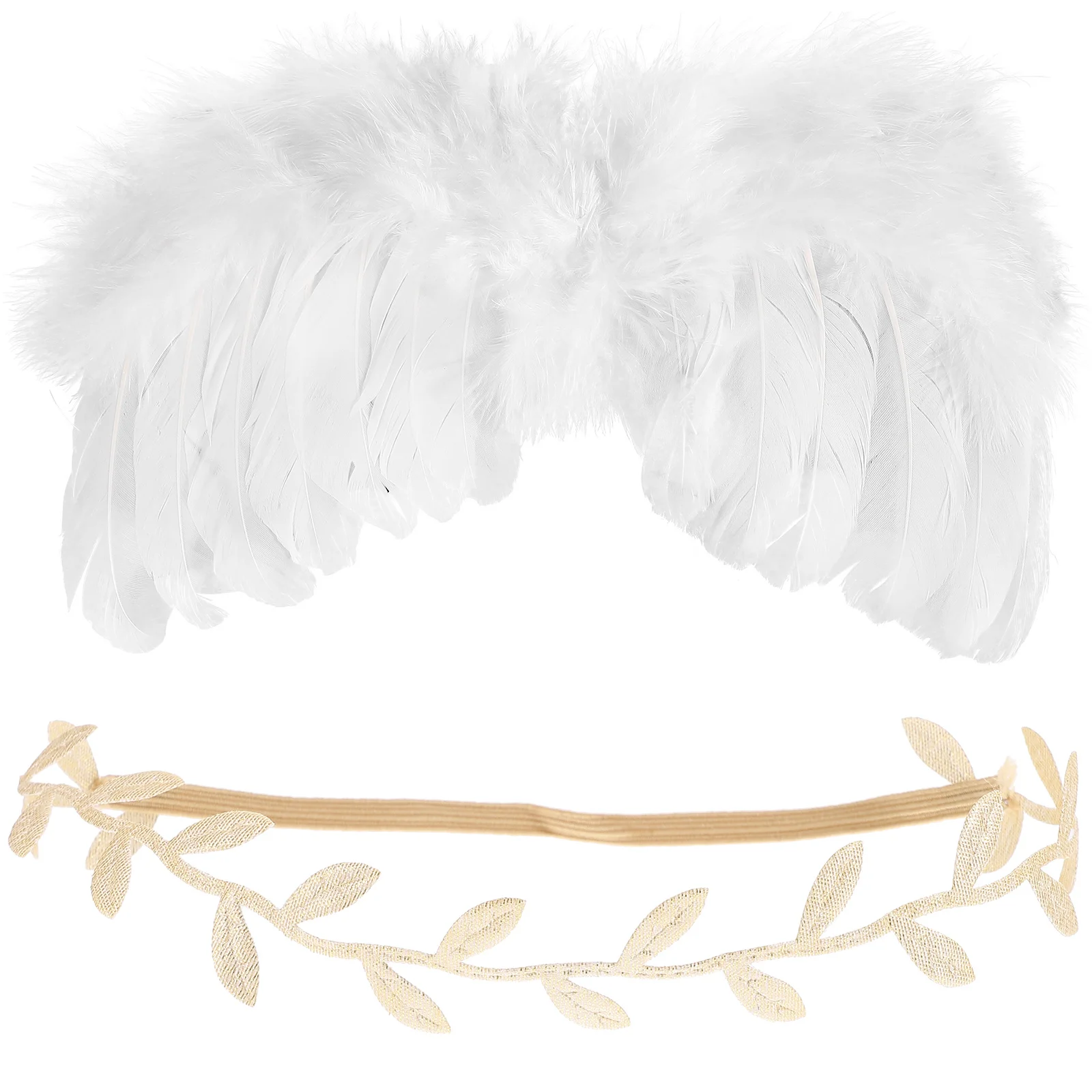 

1 Set Infant Angel Wing Angel Plumage Wings Baby Photo Props Angel Wing Prop with Headband