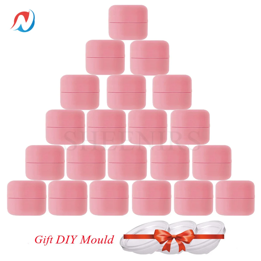 

Sheenirs 24PCS 7ml Empty Lip Balm Containers 7g Lipstick Tubes Square Makeup Accessories Lip Balm Box Lipstick Cases 0.25oz