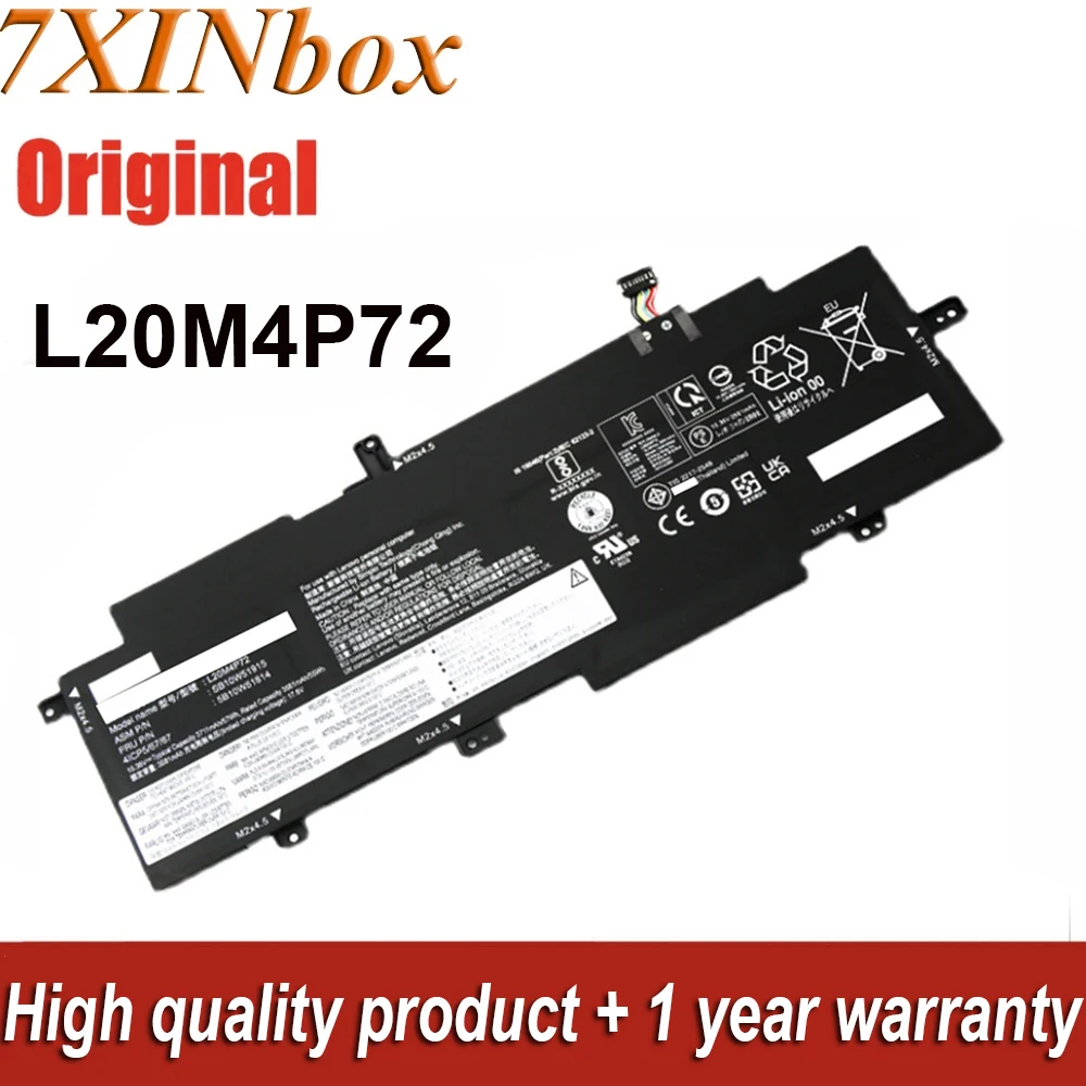 

7XINbox 15.36V 57Wh 3711mAh L20M4P72 L20C4P72 L20L4P72 L20D4P72 Laptop Battery For Lenovo Thinkpad Series SB10W51916
