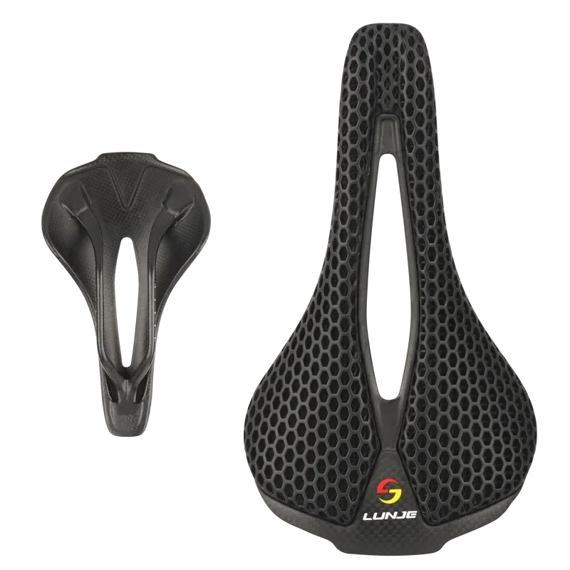 LUNJE MTB велосипедное седло с 3D принтом дорожное для горного велосипеда сотовые