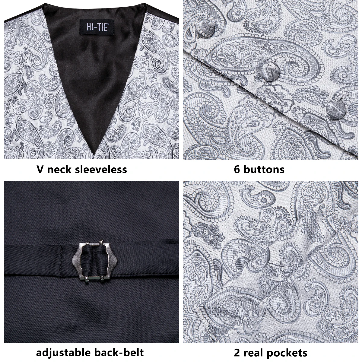 Рисунок 5 - Hi-Tie мужские жилеты роскошные