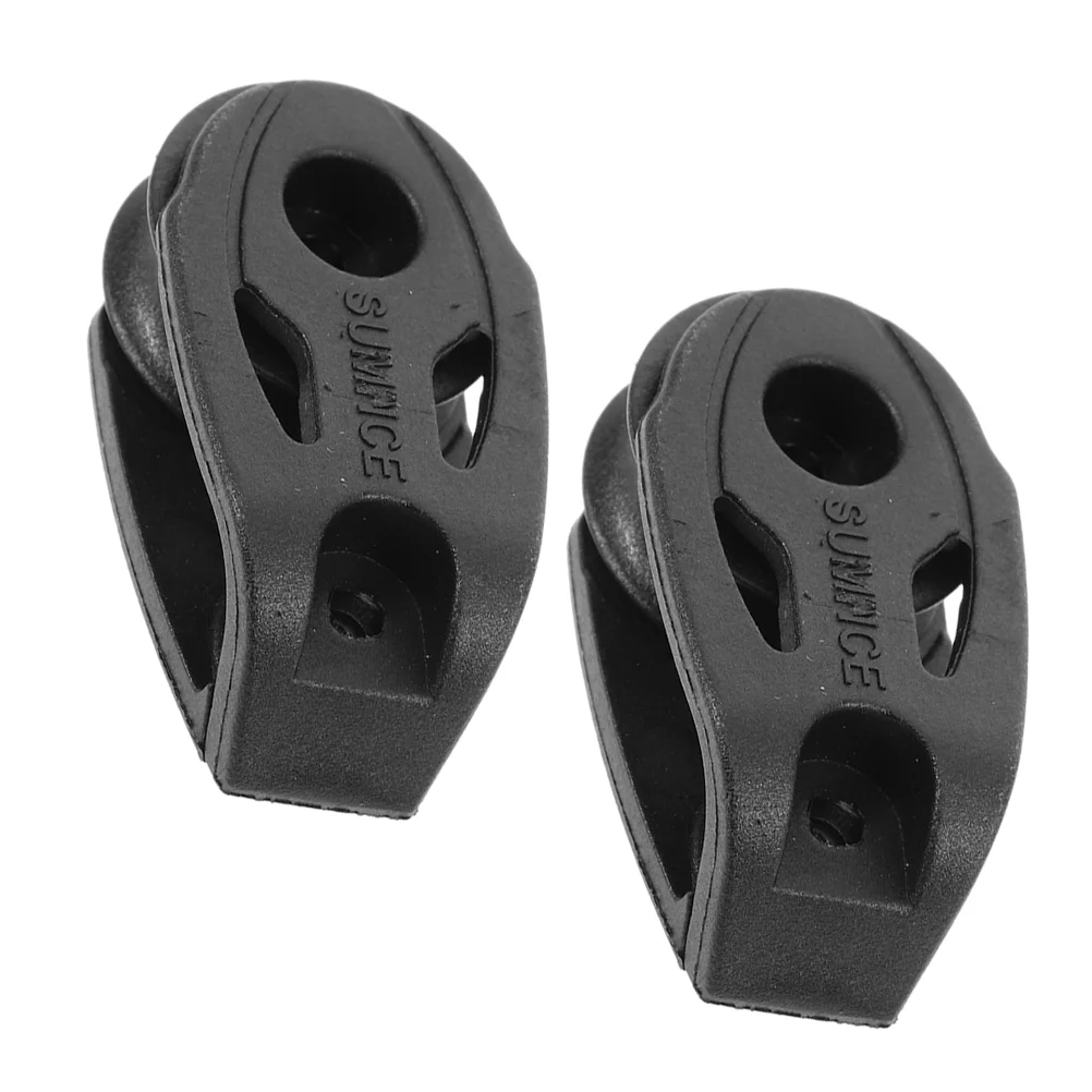 2 шт. шкив зажим для веревки лодки подъемный комплектов парусной нейлоновый