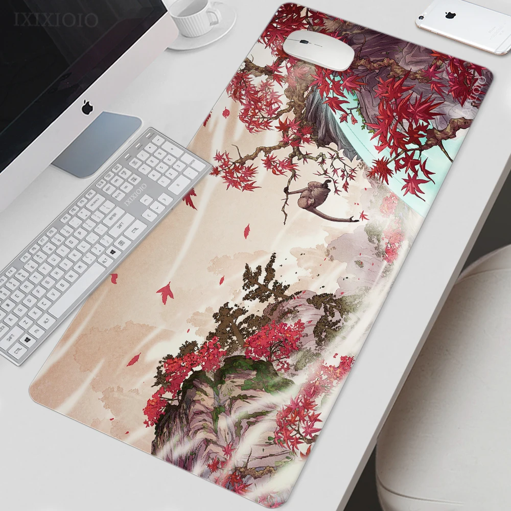 

Коврик для мыши для любителей мультфильмов, аниме, эстетика, XL