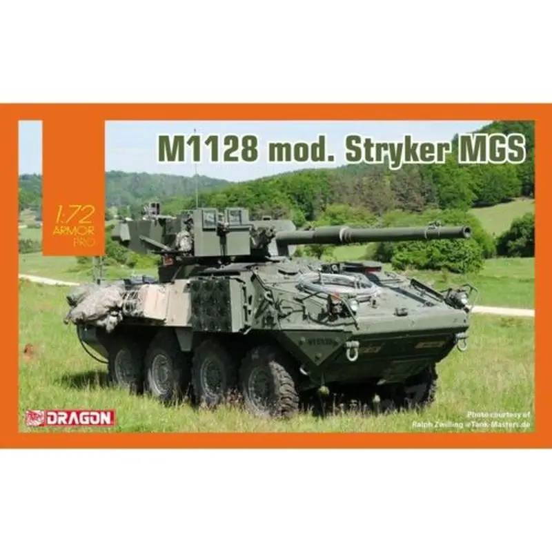 Мод DRAGON 7687 1/72 M1128 Набор моделей Stryker MGS