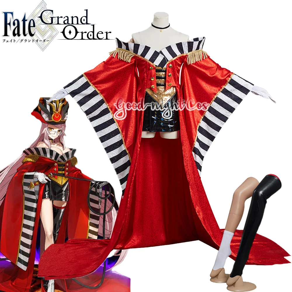 

Игра Fate/Grand Order Koyanskaya of светильник косплей костюм носки очки наряды красное платье Хэллоуин