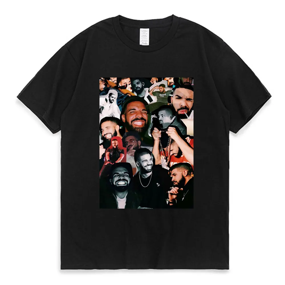 

Rapper Drake It's All A Blur Tour 2023 New Graphic T Shirt Men's woman Hip Hop Oversized T-shirt Short Sleeve Hip-hop streetwear